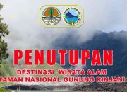 Gunung Rinjani Akan Ditutup