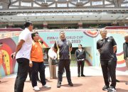 Menpora Dito Tinjau Kondisi Jakarta International Stadium (JIS)