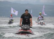 Momen Menarik Menpora Dito Pimpin Parade Lap Dari 26 Pebalap F1 Powerboat 2024
