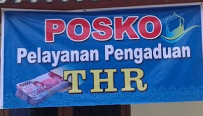 Kementerian Ketenagakerjaan Buka Poska THR