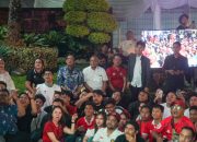 Suporter Setia Timnas U-23 Indonesia Sangat Antusias Menonton Semifinal Piala Asia