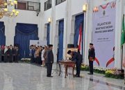 Pj Sumedang Herman Suryatman di Lantik Menjadi Sekda Provinsi Jawa Barat