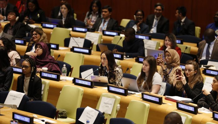 Stafsus Menpora Bidang Komunikasi dan Hubungan Internasional  Hadiri Forum Pemuda ECOSOC