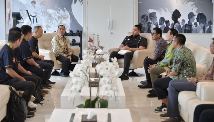Menpora Dito Ariotedjo Menerima Audiensi Pengurus Besar Federasi Olahraga Barongsai