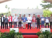 Pembukaan Kejurnas Road Race and Mountain Bike 2024 di Nuvasay Bay