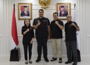 Menpora Dito Terima Pengurus Pusat Persatuan Olahraga Teqball Seluruh Indonesia