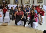Menpora Dito Gelar Nobar Uber Cup 2024 di Media Center