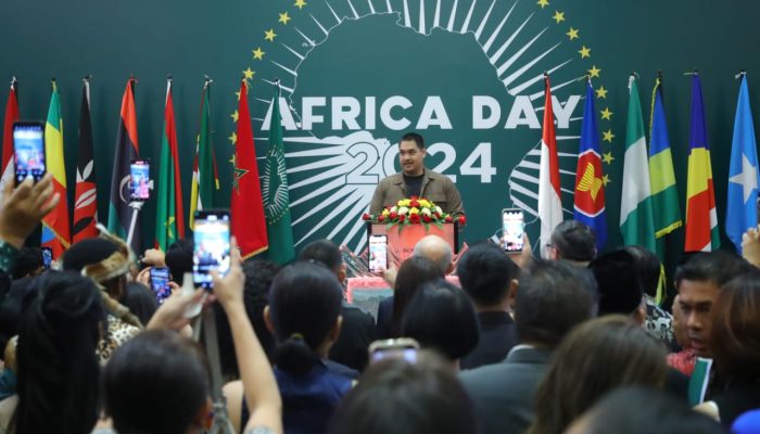 Menpora Dito Wakili Menjadi Tamu Kehormatan di Resepsi Hari Nasional UNI Afrika