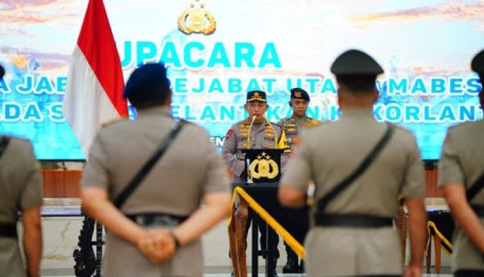Kapolri Jenderal Listyo Sigit Prabowo Pimpin Upacara Kenaikan Pangkat