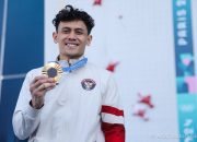 Menpora Dito Sampaikan Rasa Terimakasih Kepada Atlet Panjat Tebing Indonesia