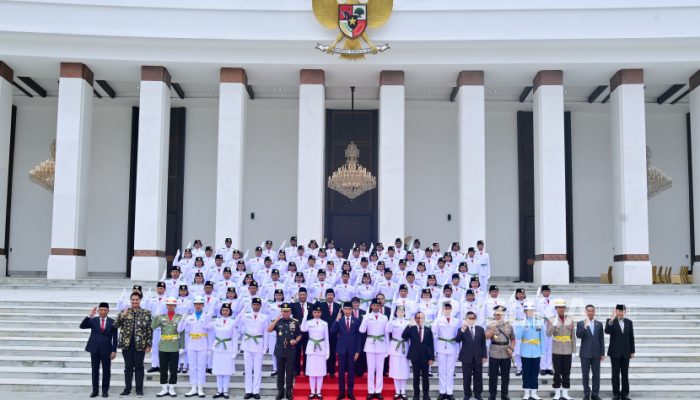 18 Delegasi Paskibraka 2024 Yang Bertugas Mengibarkan Bendera Pusaka di IKN