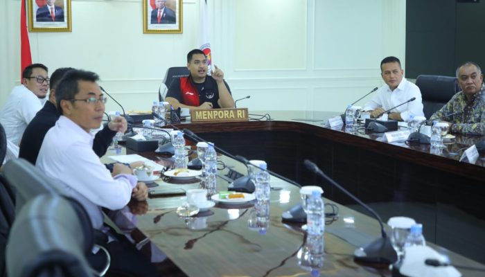 Menpora Dito Terima Audiensi IMI Sumut di Kemenpora