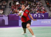 Pebulutangkis Tunggal Putri Gregoria Mariska Sumbang Medali Perdana Untuk Tim Indonesia