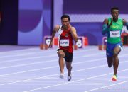 Sprinter Tim Indonesia, Lalu Muhammad Zohri Terhenti di Babak Pertama Olimpiade 2024 Paris