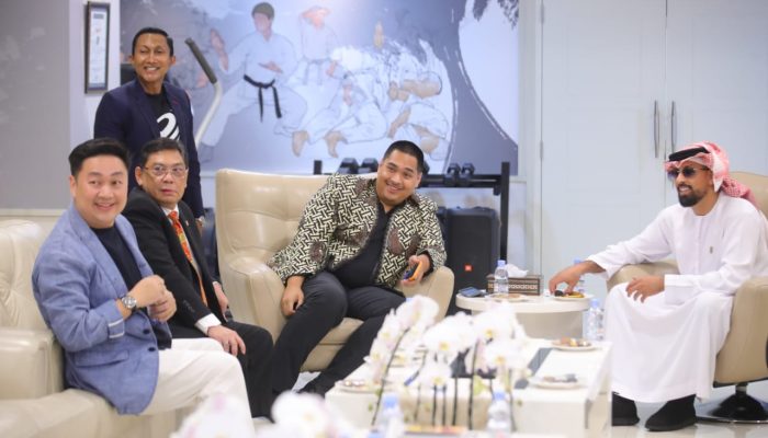 Menpora Dito Sambut Baik Kedatangan Putra Mahkota UEA Sheikh Bin Khallifa Al Nahyan