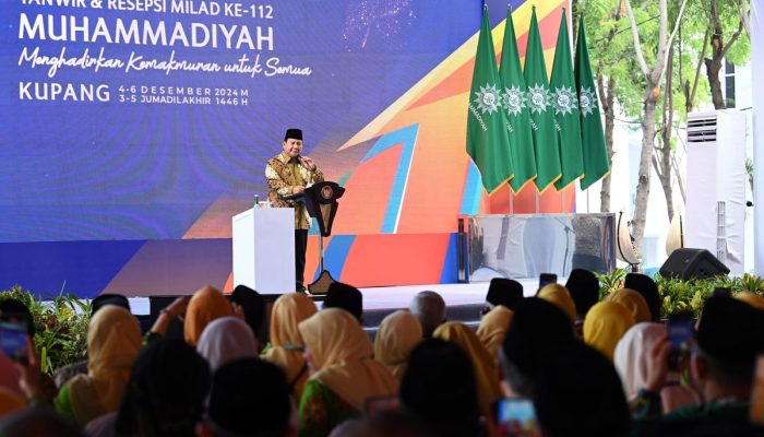 Tanwir I Muhammadiyah Priode Muktamar Ke-48 Resmi Dibuka Presiden Prabowo
