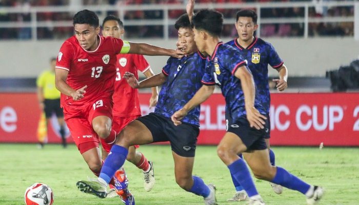 Timnas Indonesia Imbang Lawan Laos, Indonesia Pimpin Grup B Piala AFF 2024
