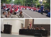 Ratusan Honorer Gelar Aksi Damai di Kantor Bupati Lotim