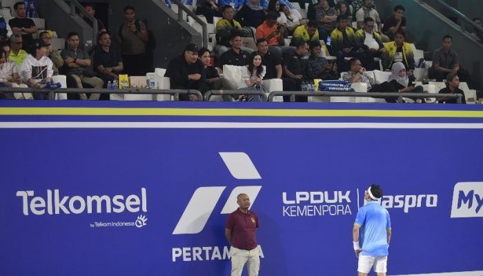 Menpora Dito Dampingi Wapres Gibran Rakabuming Raka Saksikan Laga Lagi-Lagi Tenis Internasional