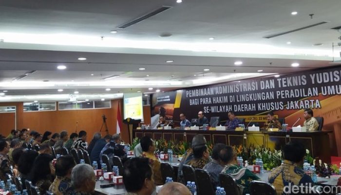 MA RI Gelar Pembinaan Administrasi dan Teknis Yudisia Bagi Hakim